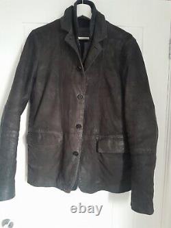 Allsaints Suede Lambs Leather Jacket = small = little use