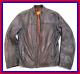 Amazing Men's Hugo Boss Distressed Brown Leather Jacket. Excellent Quality