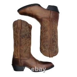 Ariat Heritage Mens 13D Distressed Brown Leather Cowboy Western Boots 10002204