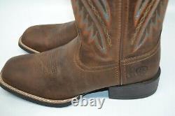 Ariat Men's Sport Stonewall Native DISTRESSED Brown Western Boots 10023145 9 D