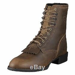 Ariat Mens Heritage Lace Up Roper Cowboy Boot Lacer Distressed 10001988 32525