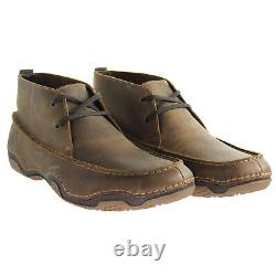 Ariat Venturer Distressed Lace-Up Brown Leather Mens Shoes 10033878 D