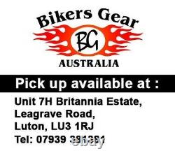 Australia Bikers Gear Motorbike Cafe Racer Biker Distressed CE Leather Jacket