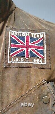 BARBOUR 75th Anniversary International 1964 McQueen ISDT Trials ISDE Jacket UK36