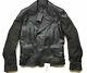 Belstaff Mens Alwyn Black Leather Moto Jacket Large Us 40, It50 $1900
