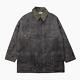 Barbour Beaufort Hickory Distressed Dry Wax Mens Jacket Coat L Large Bnwt Brown