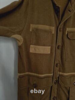 Barbour Jacket Mens Khaki Brown Jersey Cotton Biker Military Bomber Travel M