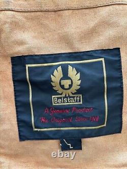 Belstaff Men's Distressed Journey Jacket Brown Large