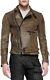Belstaff Mens'farleigh' Distressed Leather Moto Jacket Large Us 40/it50 $2800