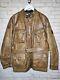 Belstaff Panther Leather Jacket Brown Xxl Distressed Belted Motorcycle Jacket