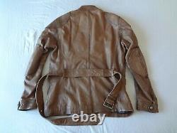 Belstaff speedmaster leather jacket burnished distressed
