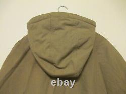 Carhartt Quick Duck Jacket Mens 2XL Tall XXL Brown Utility Workwear Distressed