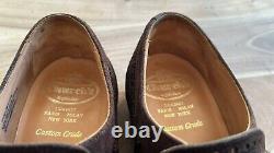 Church's Brown Frampton Distressed Leather Single Monk Shoes UK8F English Made