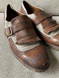 Churchs Distressed Shanghai Monk Strap Shoes