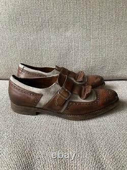 Churchs Distressed Shanghai Monk Strap Shoes