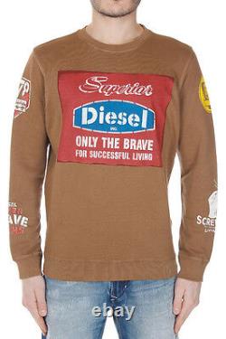 DIESEL Distressed Printed Sweatshirt BNWT