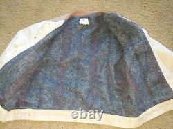 DISTRESSED VINTAGE 80's 90'S Carhartt Blanket Lined Trucker Jacket Coat 44 USA