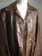 Distressed Vintage Leather Jacket 42 44 Blazer Coat Welbar Northampton Retro Tan