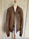 Diesel Superior Leather Jacket Rare Large Very Good Condition