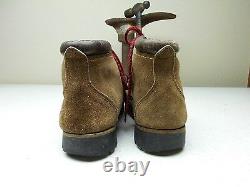 Distressed Brown Vasque Country Hiking Trail Mountaineering Boots 9.5 -10 D