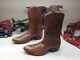 Distressed Vintage Rios Of Mercedes Usa Brown Leather Engineer Boss Boots 10d