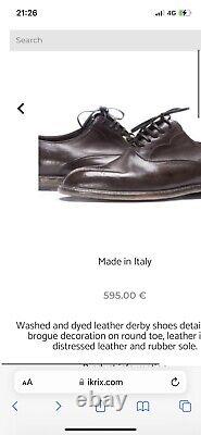 Dolce & Gabbana Distressed Derby Shoes £595