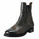 Dsquared2 Men's Distressed Brown Leather Zip Up Chelsea Boots Shoes Us 8 It 41