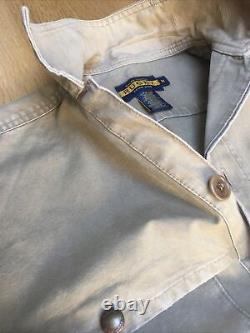 Excellent RRL Rugby Ralph Lauren Mens M 46in Distressed Hunting Jacket