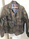 Freenote Cloth Riders Waxed Canvas Jacket Distressed Large Made In Usa