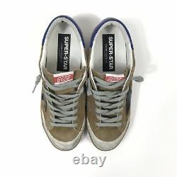Golden Goose Superstar Distressed Suede And Leather Brown Sneakers Size 42