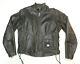 Harley Davidson Panhead Ll Distressed Brown Leather Jacket Vest Medium Med 54