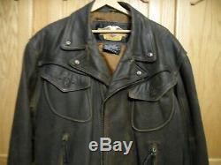 Harley Davidson Billings XL Brown Distressed Leather Jacket