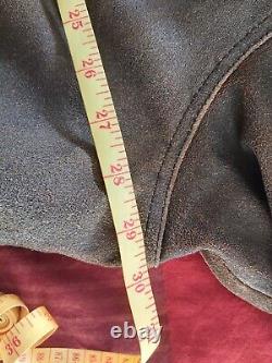 Harley Davidson?'Billings'? XXXL Brown Distressed Leather Jacket 3XL? Superb