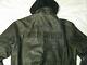 Harley Davidson Leather Jacket Hooded Factory Distressed Brown Bomber Men L Tall