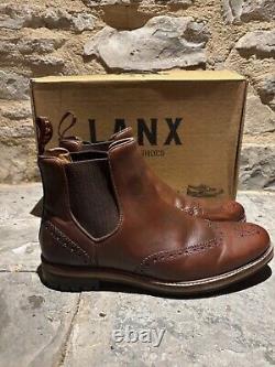 Lanx Mitton Boots Distressed Conker 8.5 uk