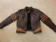 Legacy Distressed Logan X1 Wolverine Jacket Made In Usa By Vanson Leathers 38r