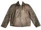 Levi's Leather Jacket Vintage Red Label Distressed Brown Men's Sz Xl Bomber