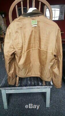 Levis Vintage Clothing 1930s Distressed Leather Jacket. Skyfall/Johnny Depp