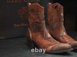 Mark Nason DALLAS Dragon Rock Boots US 9.5 Distressed Brown