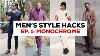Men S Style Hacks Ep 1 Monochrome 10 Outfits Parker York Smith