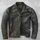 Men's Motorcycle Biker Vintage Cafe Racer Distressed Brown Real Leather Jacket