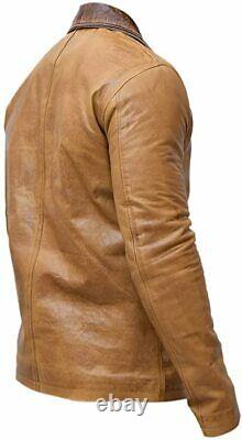 Men's Red Dead Redemption II Arthur Morgan Genuine Leather Jacket Coat
