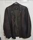 Men's Vintage Distressed Hugo Boss Lamb's Leather Jacket. Brown. Size Uk 38