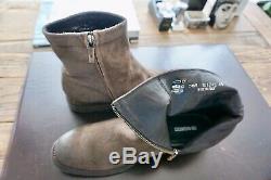 Mens Authentic Dirk Bikkembergs Distressed Leather Boots Size 45-12