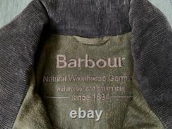 Mens Barbour Jacket Waxed Waterproof Size S M