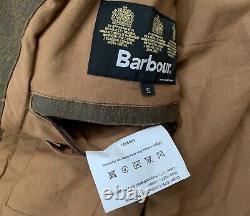 Mens Barbour Jacket Waxed Waterproof Size S M