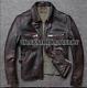 Mens Handmade Slim Fit Genuine Distressed Radish Brown Motorcycle Leather Jacket