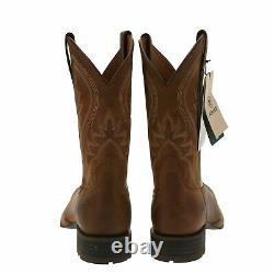 NEW ARIAT 10023175 Men's Western Boots in Distressed Brown with Square Toe 12