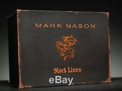 NEW! Mark Nason AMBEROOM Dragon Rock Boots US 9 Distressed Brown
