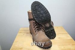 NWOB FREEBIRD by Steven FM-Oaks Distressed Brown Leather Boots Men's Size 10